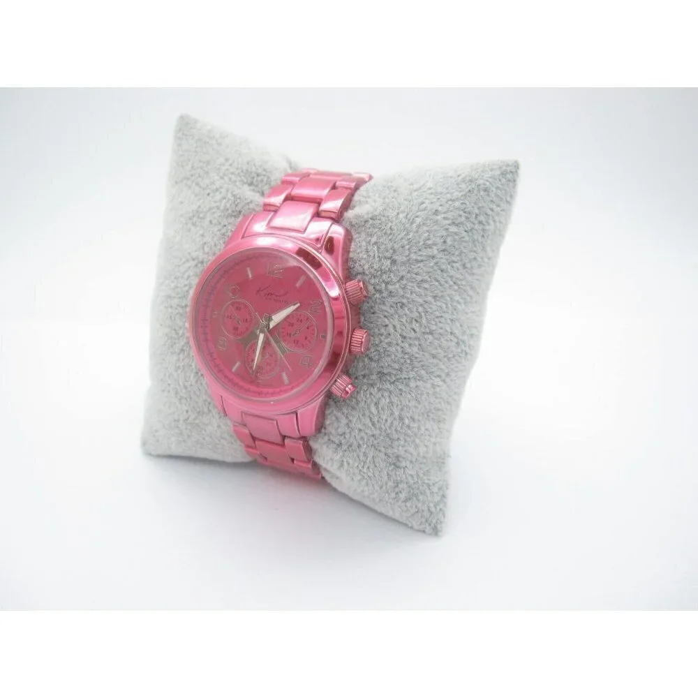 Women's Kim Rogers  Analog 35mm Dial Causal Round Watch (D978)